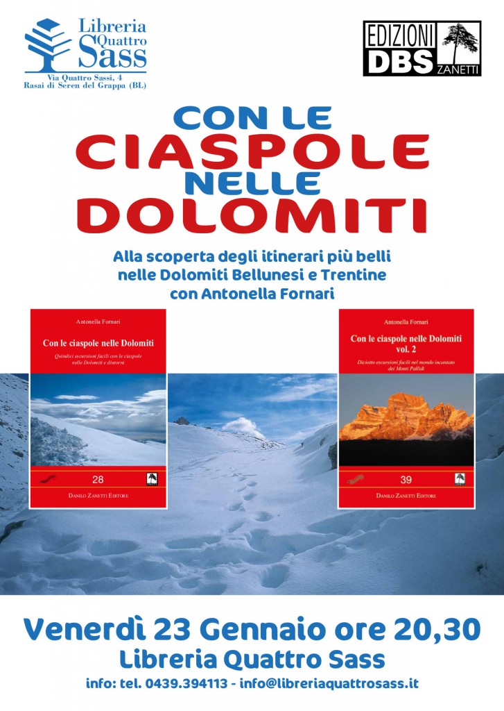 Con le ciaspole in libreria 01-15