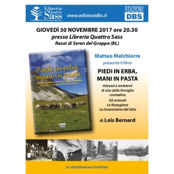 Presentazione del libro Piedi in erba, mani in pasta